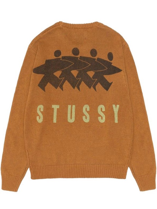 Stussy Other - Stussy Surfman Icon Crew 'Brown'